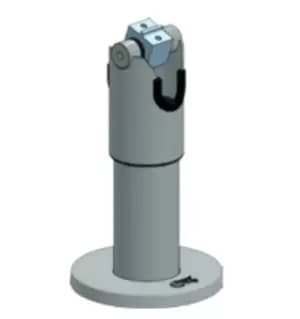 Ergonomic Solutions SpacePole DTP102 Tablet/UMPC Black Active holder