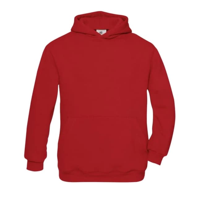 B&c ID.333 boys's Children's sweatshirt in Red