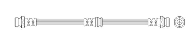 Bosch 1 987 481 961 Brake Hose Brake Hose (83)