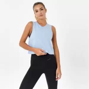 USA Pro Cropped Vest - Blue