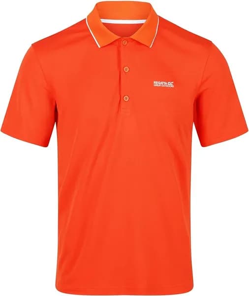 Regatta Mens Maverick V Quick Drying Wicking Polo Shirt L - Chest 41-42' (104-106.5cm) Seal Grey REG199-038-L