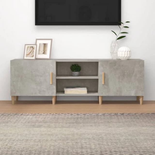 Vidaxl TV Cabinet Concrete Grey 150X30X50 Cm Engineered Wood