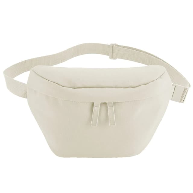 Bagbase Simplicity 1L Waist Bag in Beige Beige Unisex One Size
