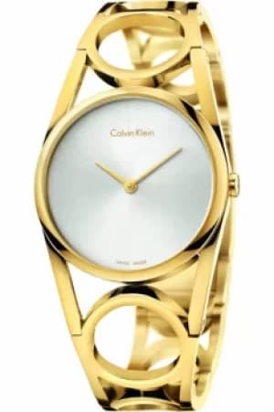 Ladies Calvin Klein Round Watch K5U2M546
