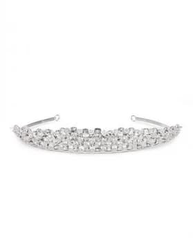 Jon Richard Silver Swarovski Tiara