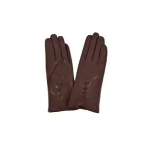 Eastern Counties Leather Womens/Ladies 3 Button Detail Gloves (L) (Brown)