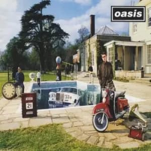 Oasis Be Here Now 1997 UK CD album CRECD219