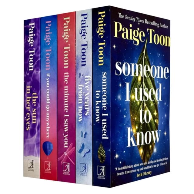 Paige Toon 5 Books Collection Set (Someone I Used to Know, The Minute I Saw You, The Sun in Her Eyes, Five Years From Now & If You Could Go Anywhere)