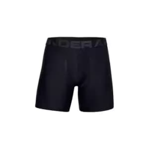 Under Armour Tech 6" Boxerjock 2pk - Black - L