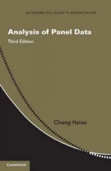 Analysis of Panel Data by Cheng Hsiao Hardback
