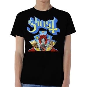 Ghost - Devil Window Unisex Large T-Shirt - Black