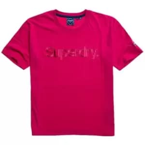 Superdry Source T Shirt - Pink