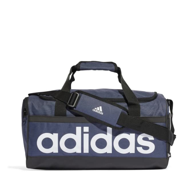 adidas Essentials Linear Duffle Bag Small - Blue Blue One Size