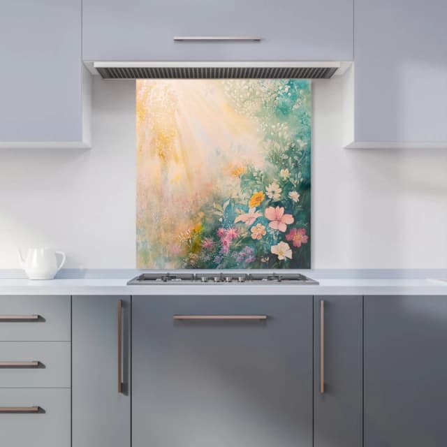 Designer Kitchen Splashbacks Ava Sterling: 00004 Kitchen Splashback Size: 600mm x 750mm Multicolor Unisex 600mm x 750mm