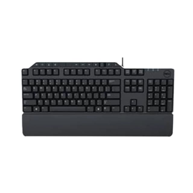 DELL KB-522 keyboard Universal USB AZERTY Belgian Black