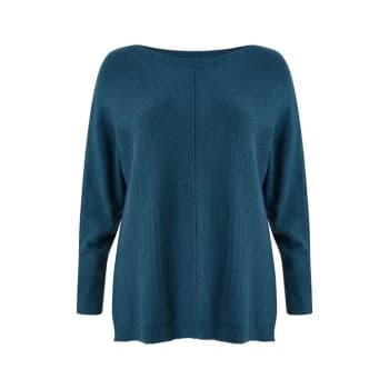 Yumi Teal Knitted Jumper - Teal