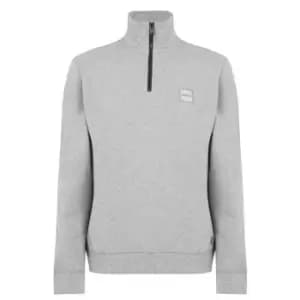 Boss Boss Zetrust quarter Sweater Mens - Grey