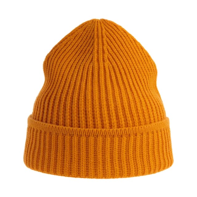 Atlantis Atlantis Men Maple Ribbed Beanie in Mustard Mustard One Size Male 5063300870013