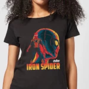 Avengers Iron Spider Womens T-Shirt - Black