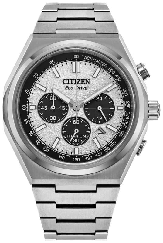 Citizen CA4610-85A Zenshin Super Titanium (42mm) Textured Watch