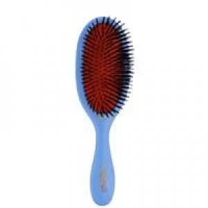 Mason Pearson Pure Boar Bristle Handy Sensitive Brush Blue SB3