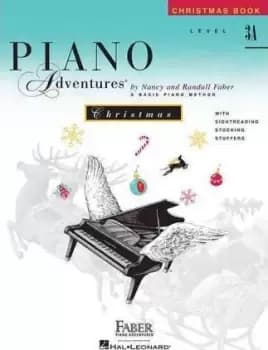 Piano Adventures Christmas Book Level 3A by Nancy Faber
