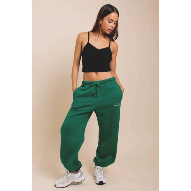 Daisy Street LA Joggers - Green Green 6