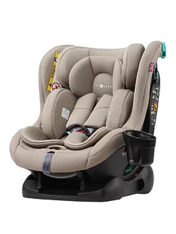 Cozy N Safe Fitzroy+ 40-150cm Child Car Seat - Jet, Black EST335