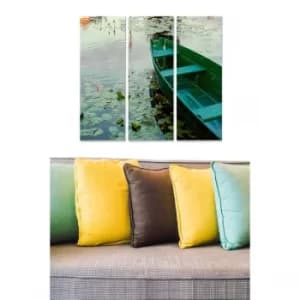 MDF8202829 Multicolor Decorative MDF Painting (3 Pieces)