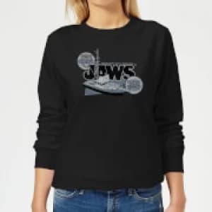 Jaws Orca 75 Womens Sweatshirt - Black