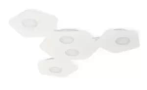 Area Ceiling, 5 x GX53 (Max 9W), Sand White