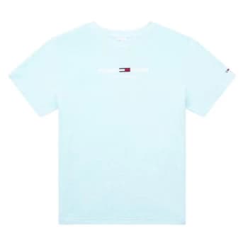 Tommy Jeans Towelling T Shirt - Aqua CSP