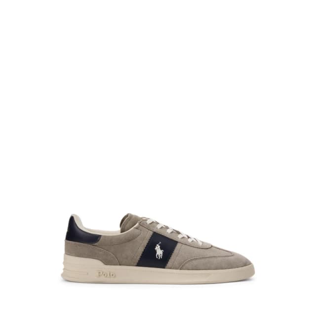 Polo Ralph Lauren Heritage Aera Trainers - Grey Grey 6