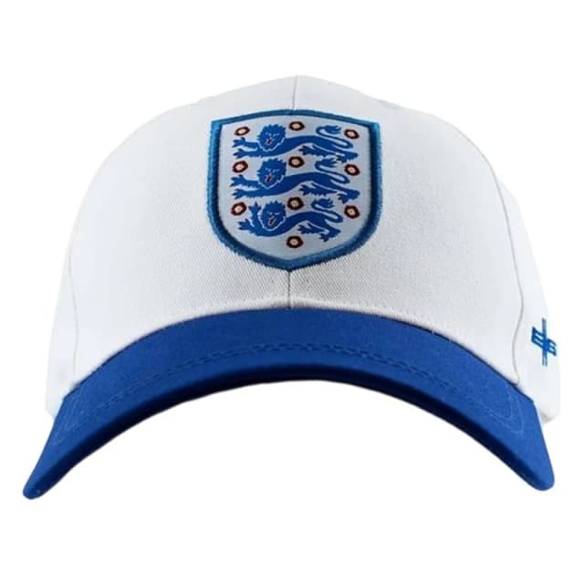 England FA Mens Contrast Baseball Cap in White White Male One Size