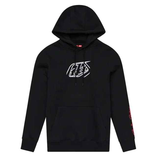 Child hoodie Troy Lee Designs Badge Noir Unisex XS
