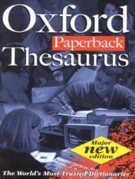 The Oxford Paperback Thesaurus by Maurice Waite and E. M Kirkpatrick Book