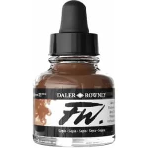 Daler-Rowney FW Artists Acrylic Ink 29.5ml Sepia