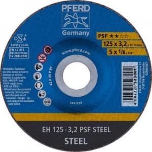 PFERD Psf Steel 61720226 Cutting disc (off-set) 125mm 22.23mm 25 pc(s)