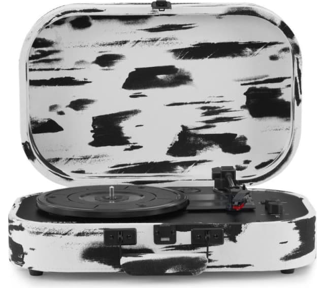 CROSLEY Discovery Belt Drive Bluetooth Turntable - Black & White, Black,White 710244249683