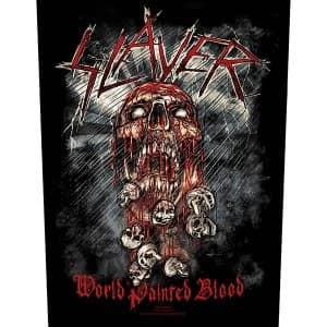 Slayer - World Painted Blood Back Patch