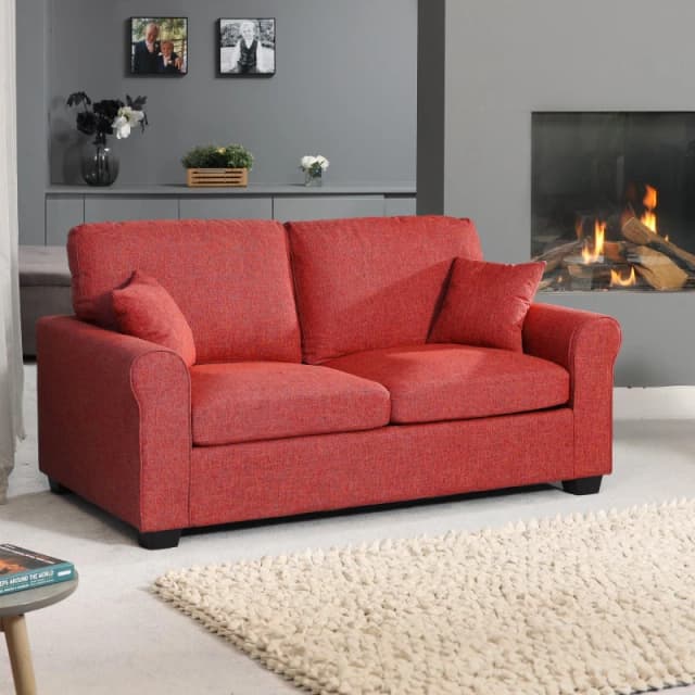Artemis Home Dawson Sofabed in Red Red Unisex