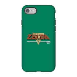 Nintendo The Legend Of Zelda Retro Logo Phone Case - iPhone 7 - Tough Case - Gloss