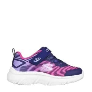 Skechers Go Run 650 Fierce Flash Infant Trainers - Blue