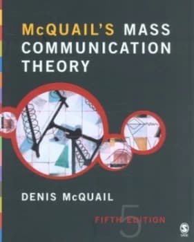Mcquails Mass Communication Theory by Denis Mcquail Book