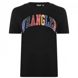 Wrangler Regular T Shirt - Black