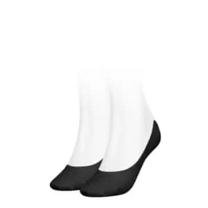 Puma 2 Pack Footie Socks Womens - White