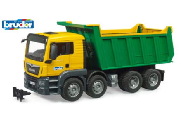 Bruder Bruder 1:16 MAN TGS Tipper truck Detailed Vehicl Multi unisex 01:16
