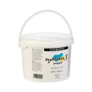 Daler Rowney System 3 Acrylic Paint Titanium White 2.25L