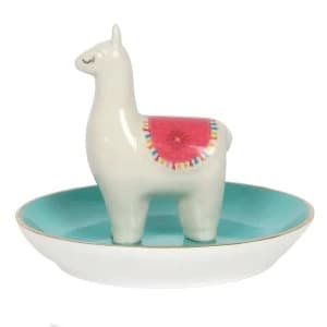 Lovely Llama Lady Jewellery Dish