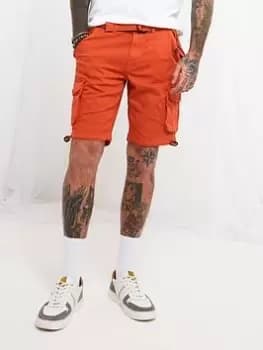 Joe Browns Hit The Action Shorts - Red, Size 32, Men